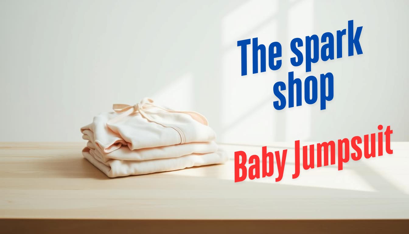 the spark shop baby jumpsuit